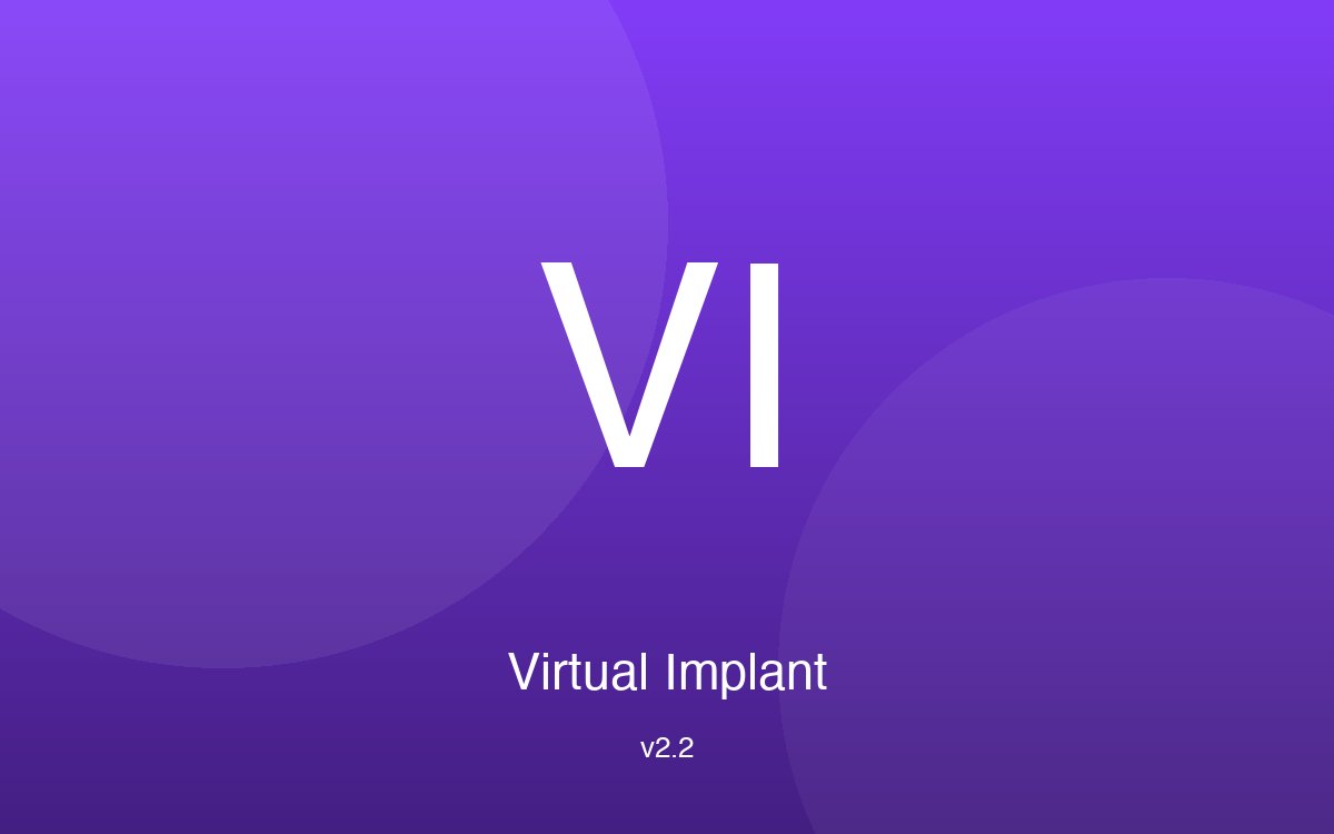 Installation of Virtual Implant — Treatment Planning
